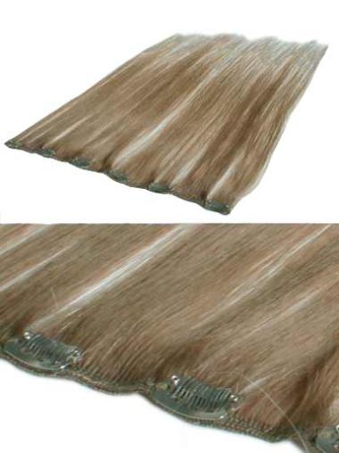 Extension Clip-In Biondo 100% capelli naturali