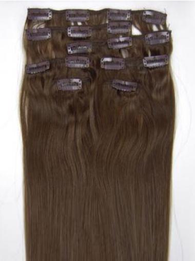 Extension Clip-In favoloso Liscia 100% capelli naturali
