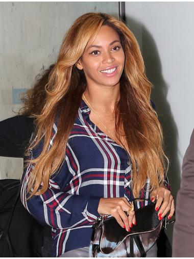 Parrucche Beyonce Biondo 22" conveniente Mossa