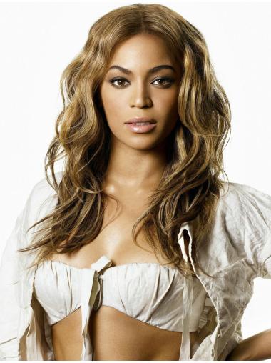 Parrucche Beyonce Biondo 18" morbido Mossa