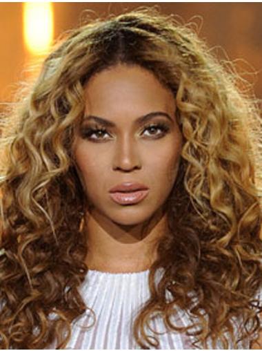 Parrucche Beyonce Biondo 20" ideale Riccia