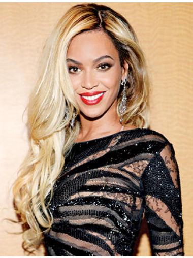 Parrucche Beyonce Biondo 24" squisito Mossa