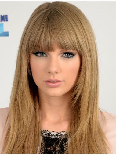 Parrucche Taylor Swift 18" moderno Biondo Liscia