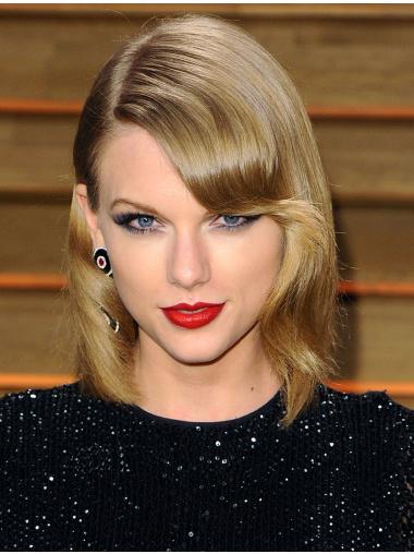 Parrucche Taylor Swift 12" nuovo Biondo Mossa