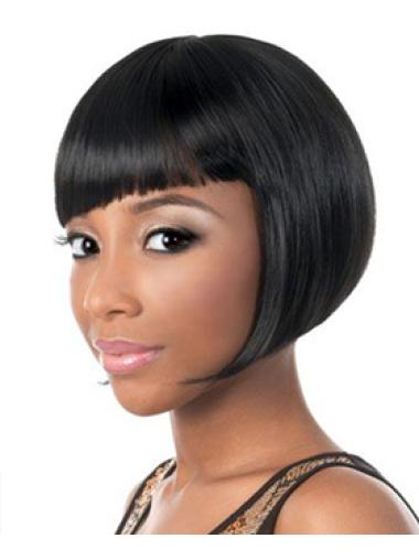 Parrucche Afroamericano Liscia Macchina 9" perfetto