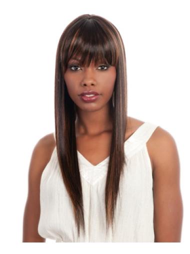 Parrucche Afroamericano Liscia Macchina 23" confortevole