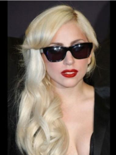 Parrucche Lady Gaga insolente 16" Con Frangia Mossa