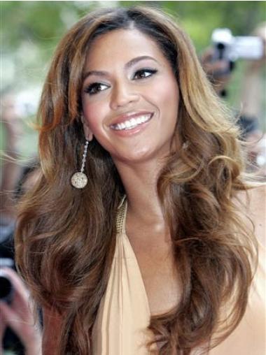 Parrucche Beyonce Castano 18" progettato Mossa