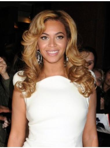 Parrucche Beyonce Biondo 16" moderno Mossa