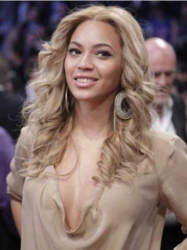 Parrucche Beyonce Biondo 16" confortevole Mossa