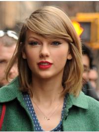 Parrucche Taylor Swift 12" favoloso Biondo Liscia