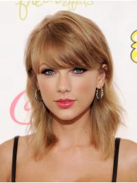 Parrucche Taylor Swift 14" Biondo Mossa