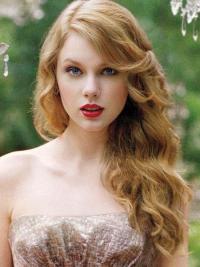 Parrucche Taylor Swift 20" Affordable Biondo Mossa